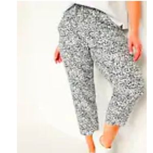 High-Waisted StretchTech Utility Crop Pants for Women size M